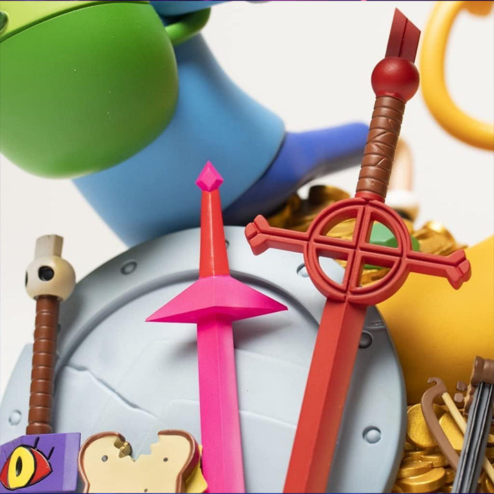 Adventure Time - Finn and Jake on a Gold Mountain